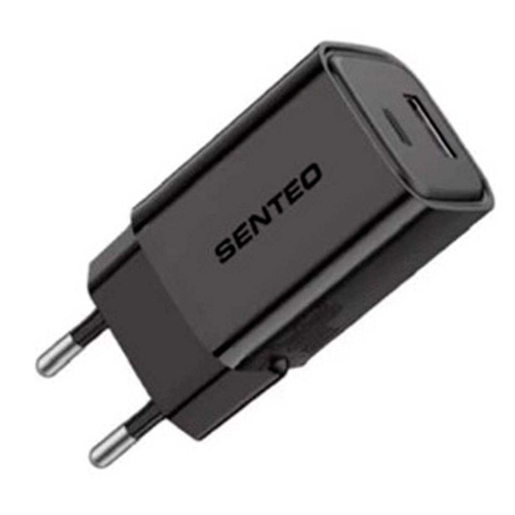 СЗУ SENTEO S-04C, С кабелем, Type-C, Черный - № 1 СЗУ SENTEO S-04C, С кабелем, Type-C, Черный - № 1