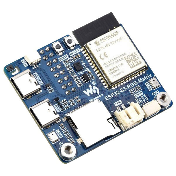 Плата драйвера для Waveshare RGB LED панелі на ESP32-S3 - № 3 Плата драйвера для Waveshare RGB LED панелі на ESP32-S3 - № 3