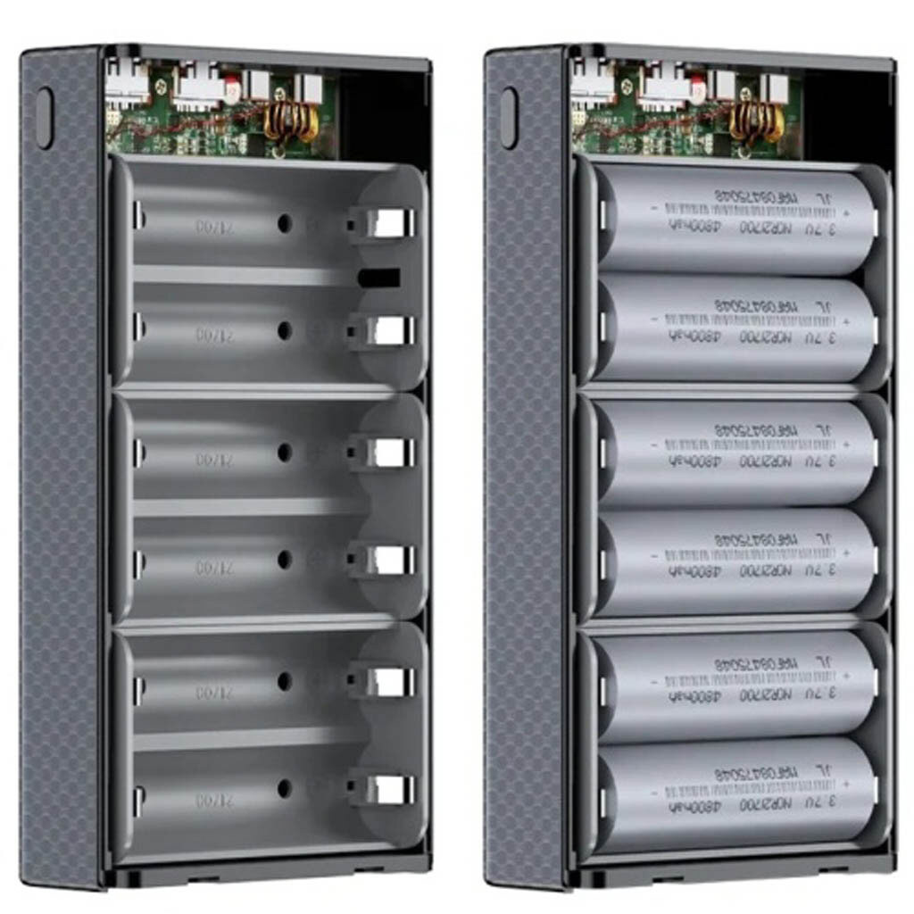 Корпус Multi-Powerbank Q6, Чорний - № 5 Корпус Multi-Powerbank Q6, Чорний - № 5