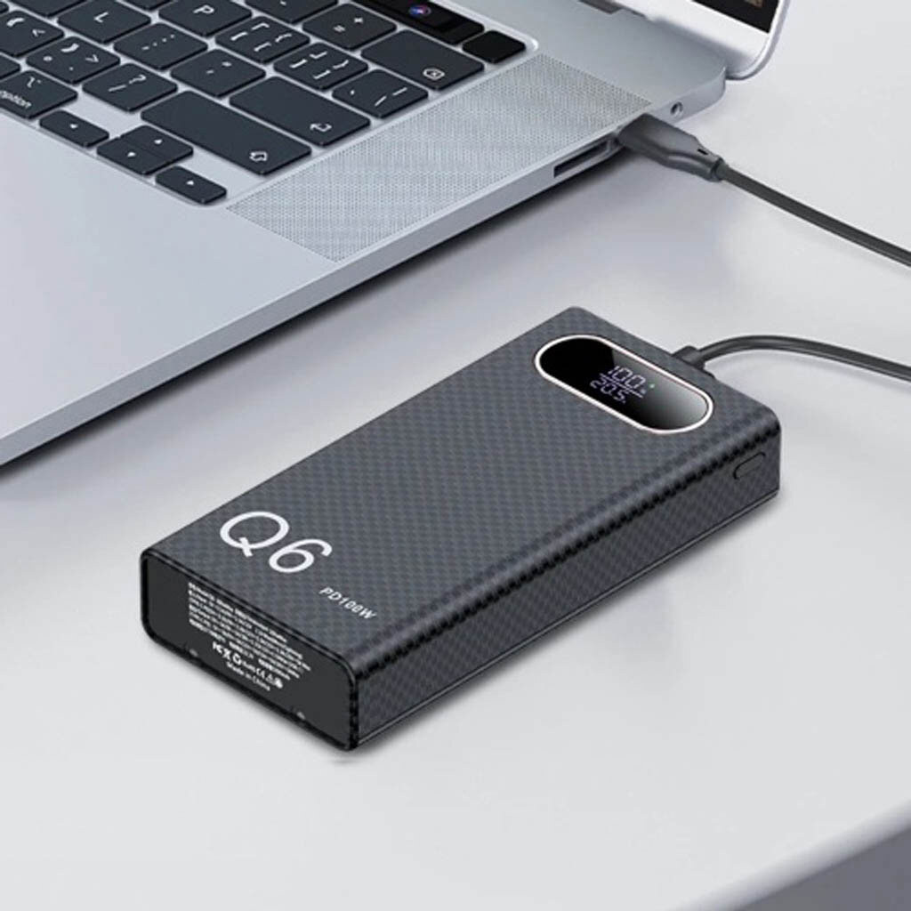 Корпус Multi-Powerbank Q6, Чорний - № 8 Корпус Multi-Powerbank Q6, Чорний - № 8