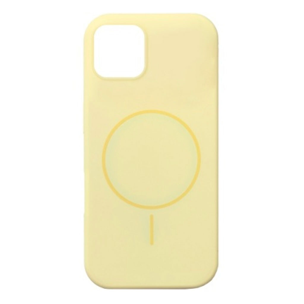 Чехол (накладка) Apple iPhone 14 Pro, Air Beats, MagSafe, Sunglow, Желтый - № 1 Чехол (накладка) Apple iPhone 14 Pro, Air Beats, MagSafe, Sunglow, Желтый - № 1