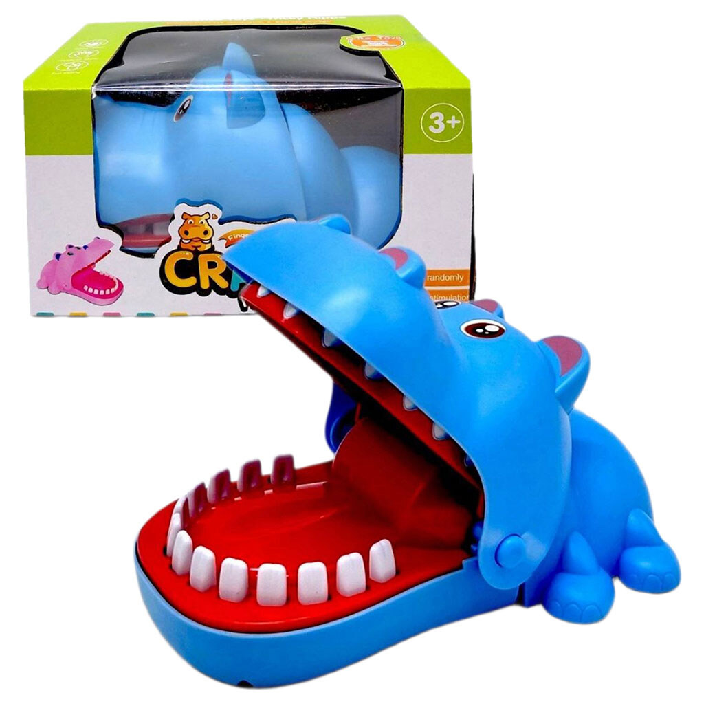 Игра "Бегемот-кусючка", в коробке р.17,5x9,5x12,3 см, Mic - № 2 Игра "Бегемот-кусючка", в коробке р.17,5x9,5x12,3 см, Mic - № 2