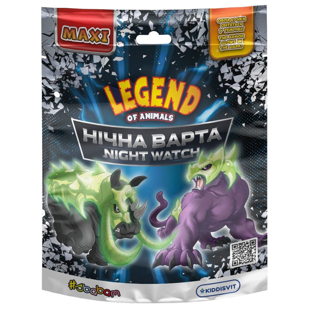 Стретч-игрушка в виде животного серии "LEGEND OF ANIMALS МАКСИ", – НОЧНОЙ ДОЗОР, в диспл., Sbabam - № 1 Стретч-игрушка в виде животного серии "LEGEND OF ANIMALS МАКСИ", – НОЧНОЙ ДОЗОР, в диспл., Sbabam - № 1