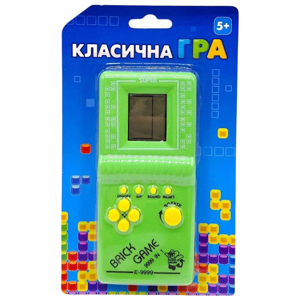 Электронная игра "Тетрис", 6,5x2x14,5 см, Mic - № 1 Электронная игра "Тетрис", 6,5x2x14,5 см, Mic - № 1