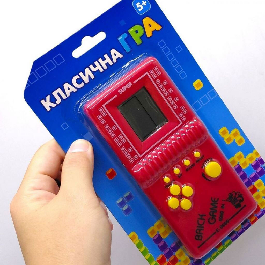 Электронная игра "Тетрис", 6,5x2x14,5 см, Mic - № 3 Электронная игра "Тетрис", 6,5x2x14,5 см, Mic - № 3