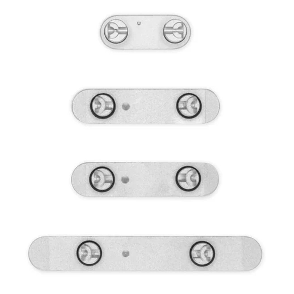 Набір кнопок Apple iPhone 16 / iPhone 16 Plus, Білий - № 2 Набір кнопок Apple iPhone 16 / iPhone 16 Plus, Білий - № 2