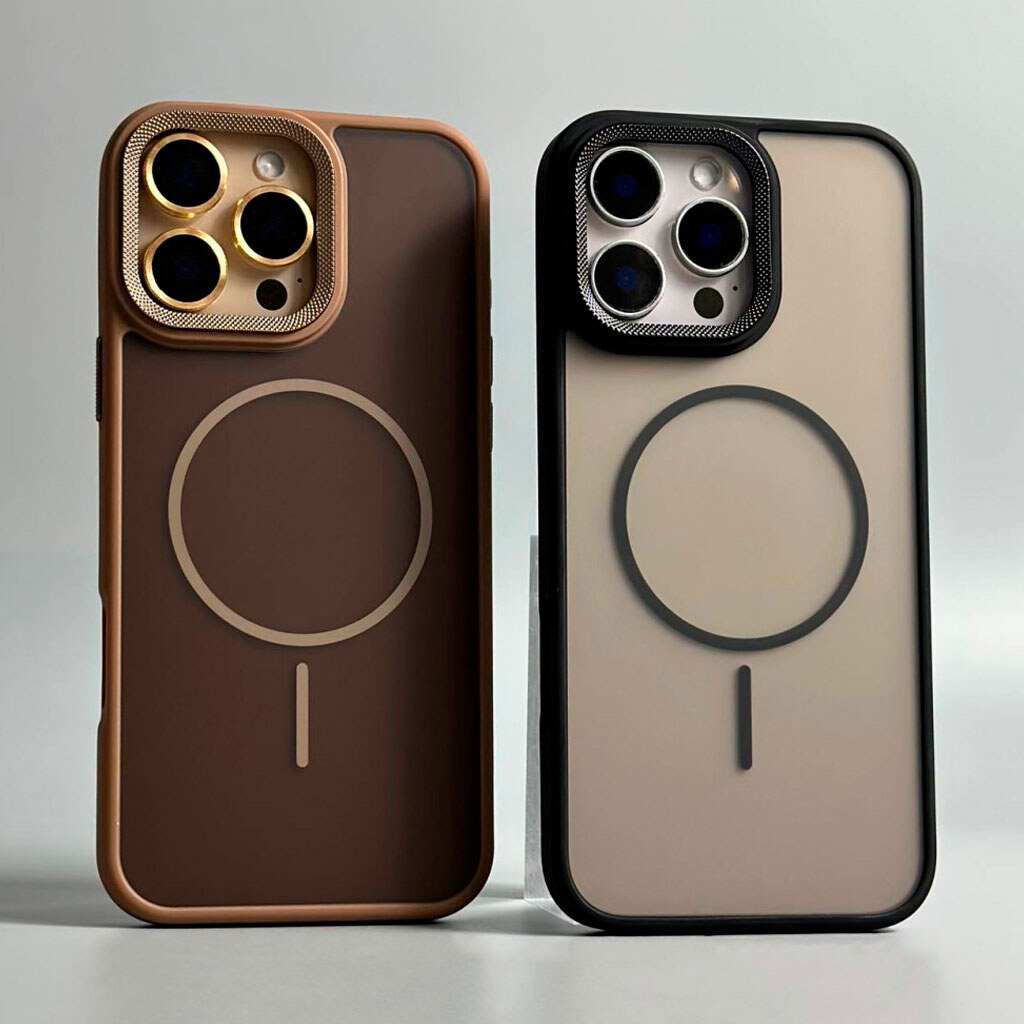 Чохол (накладка) Apple iPhone 12 / iPhone 12 Pro, Matte Corrugated Camera Thin, MagSafe, Прозорий - № 2 Чохол (накладка) Apple iPhone 12 / iPhone 12 Pro, Matte Corrugated Camera Thin, MagSafe, Прозорий - № 2