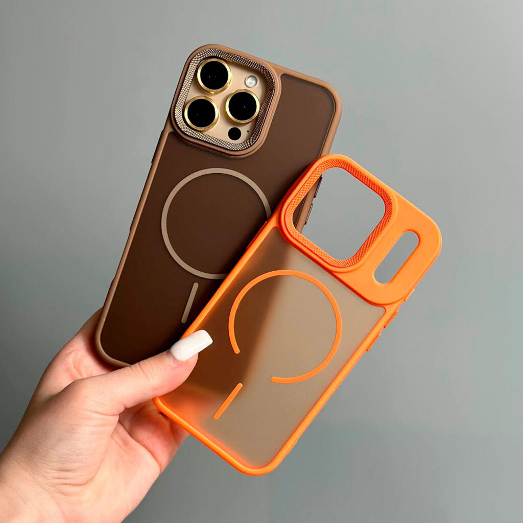 Чохол (накладка) Apple iPhone 12 / iPhone 12 Pro, Matte Corrugated Camera Thin, MagSafe, Прозорий - № 3 Чохол (накладка) Apple iPhone 12 / iPhone 12 Pro, Matte Corrugated Camera Thin, MagSafe, Прозорий - № 3