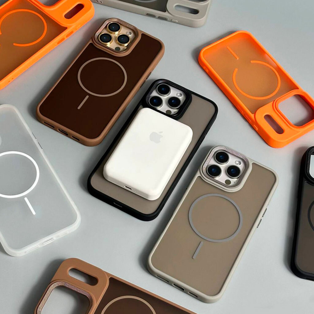 Чохол (накладка) Apple iPhone 12 / iPhone 12 Pro, Matte Corrugated Camera Thin, MagSafe, Прозорий - № 4 Чохол (накладка) Apple iPhone 12 / iPhone 12 Pro, Matte Corrugated Camera Thin, MagSafe, Прозорий - № 4