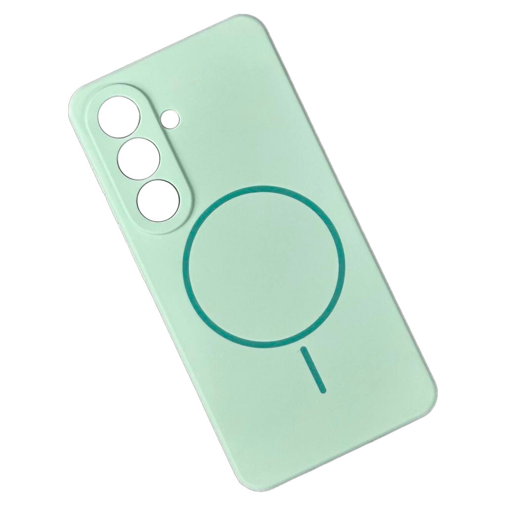 Чехол (накладка) Samsung Galaxy S26 Ultra, Air Beats, MagSafe, Mint Green, Зеленый - № 1 Чехол (накладка) Samsung Galaxy S26 Ultra, Air Beats, MagSafe, Mint Green, Зеленый - № 1