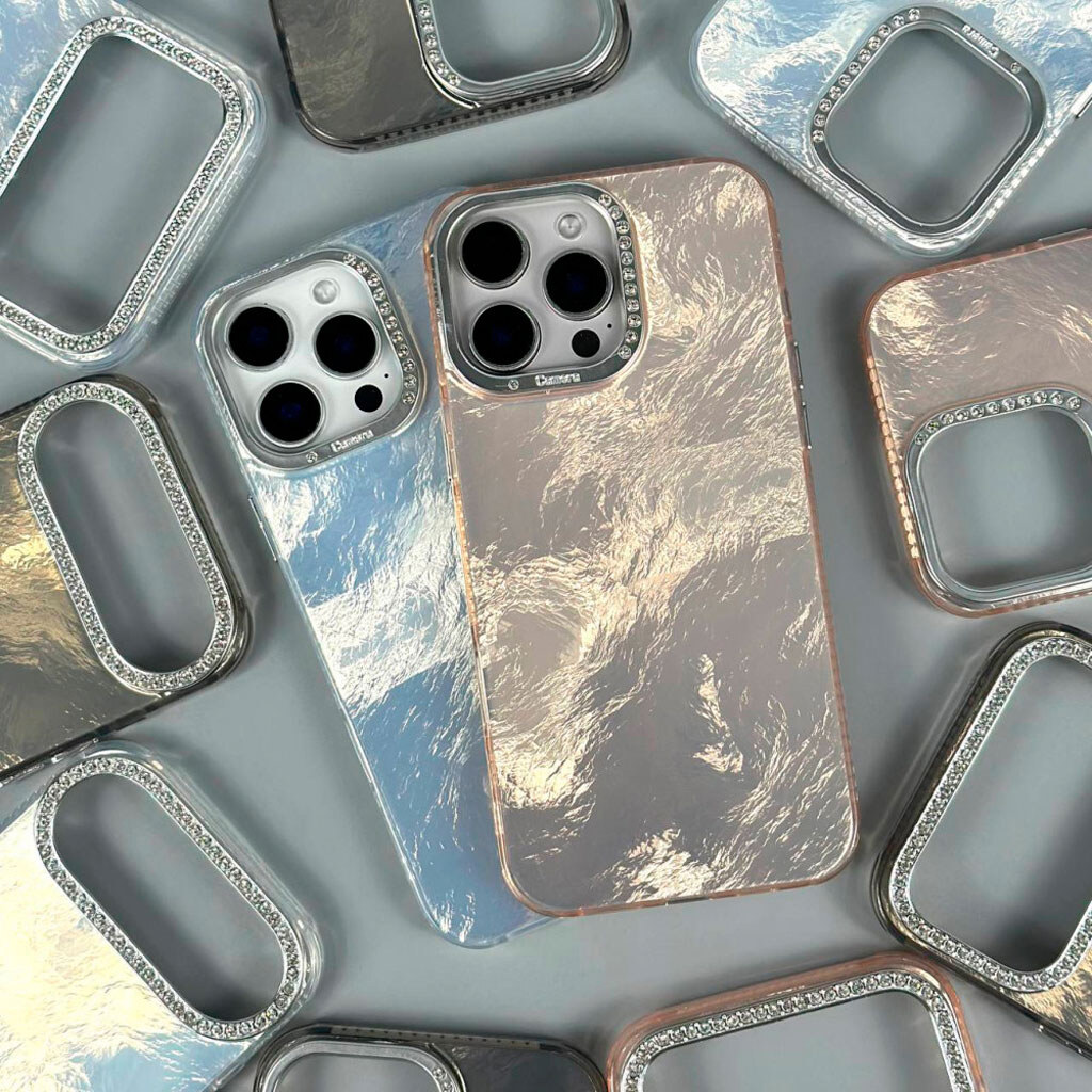 Чохол (накладка) Apple iPhone 14 Pro, Shiny Mountain, Рожевий - № 6 Чохол (накладка) Apple iPhone 14 Pro, Shiny Mountain, Рожевий - № 6