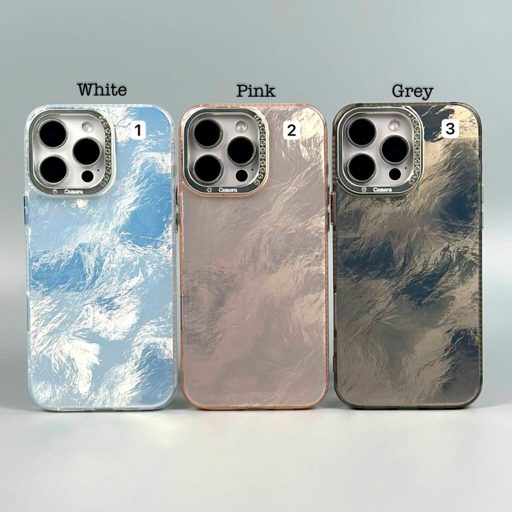 Чохол (накладка) Apple iPhone 14 Pro, Shiny Mountain, Рожевий - № 8 Чохол (накладка) Apple iPhone 14 Pro, Shiny Mountain, Рожевий - № 8