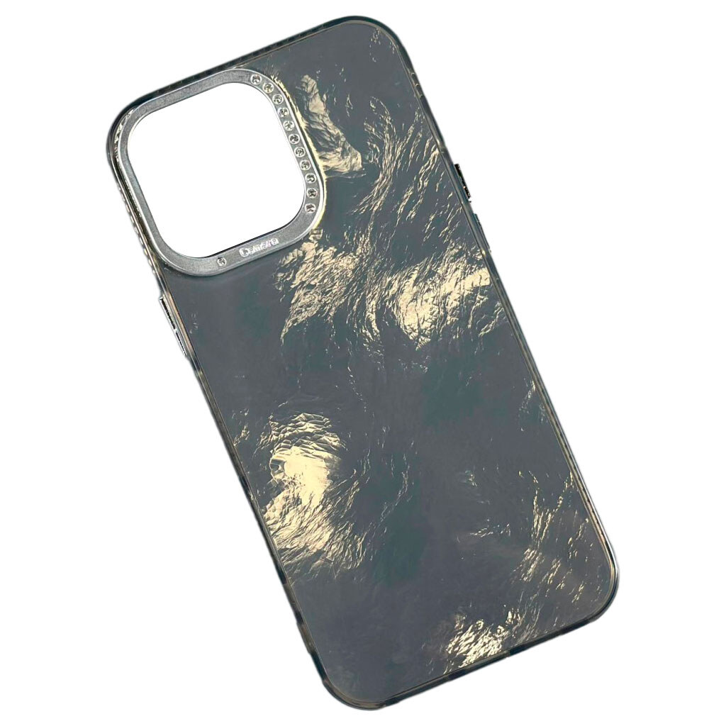 Чохол (накладка) Apple iPhone 16e, Shiny Mountain, Сірий - № 1 Чохол (накладка) Apple iPhone 16e, Shiny Mountain, Сірий - № 1