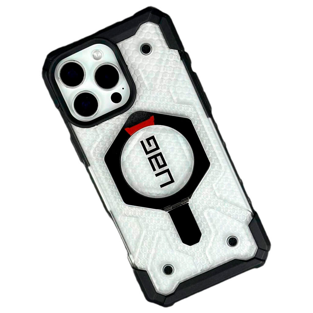 Чехол (накладка) Apple iPhone 14, UAG Plasma, MagSafe, Прозрачный - № 1 Чехол (накладка) Apple iPhone 14, UAG Plasma, MagSafe, Прозрачный - № 1
