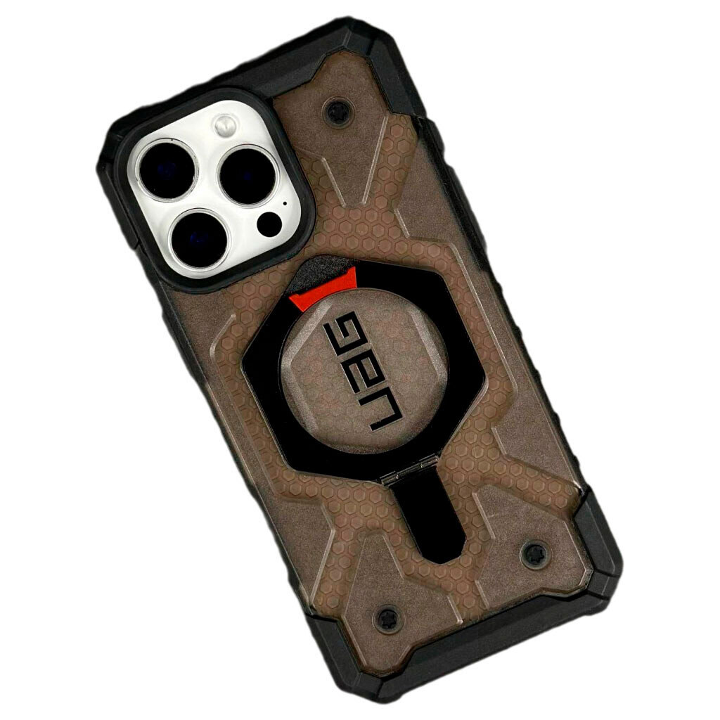 Чохол (накладка) Apple iPhone 14, UAG Plasma, Graphite, MagSafe, Сірий - № 1 Чохол (накладка) Apple iPhone 14, UAG Plasma, Graphite, MagSafe, Сірий - № 1