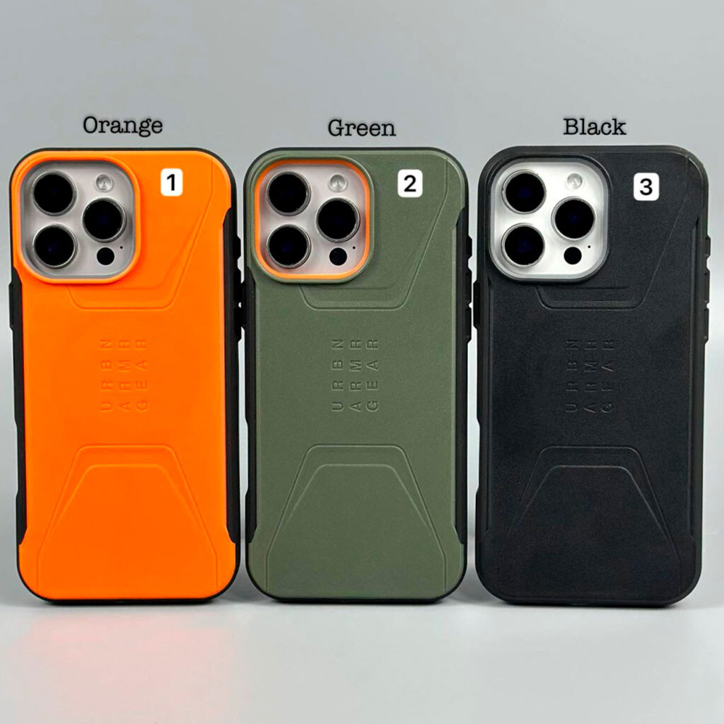 Чохол (накладка) Apple iPhone 14 Pro Max, UAG Urban Armor Gear, MagSafe, Зелений - № 7 Чохол (накладка) Apple iPhone 14 Pro Max, UAG Urban Armor Gear, MagSafe, Зелений - № 7