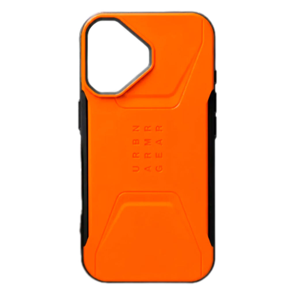 Чохол (накладка) Apple iPhone 17, UAG Urban Armor Gear, MagSafe, Помаранчевий - № 1 Чохол (накладка) Apple iPhone 17, UAG Urban Armor Gear, MagSafe, Помаранчевий - № 1