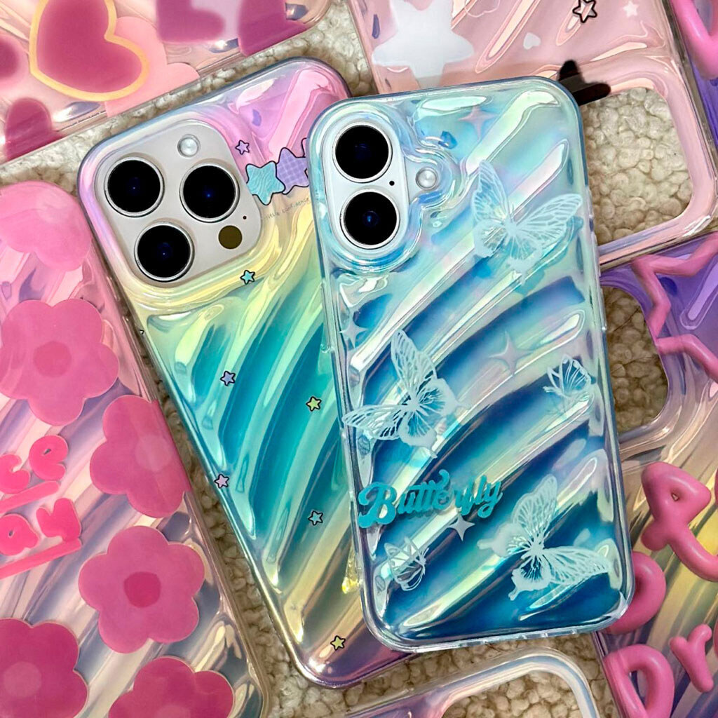 Чохол (накладка) Apple iPhone 14, Wave Dream, Bows, Малюнок - № 5 Чохол (накладка) Apple iPhone 14, Wave Dream, Bows, Малюнок - № 5