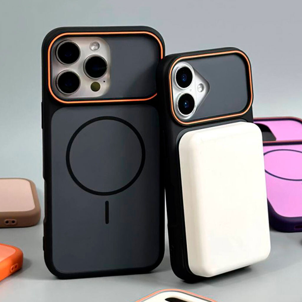 Чехол (накладка) Apple iPhone 11, Air Beats Мatte Split Line, MagSafe, Черный - № 2 Чехол (накладка) Apple iPhone 11, Air Beats Мatte Split Line, MagSafe, Черный - № 2