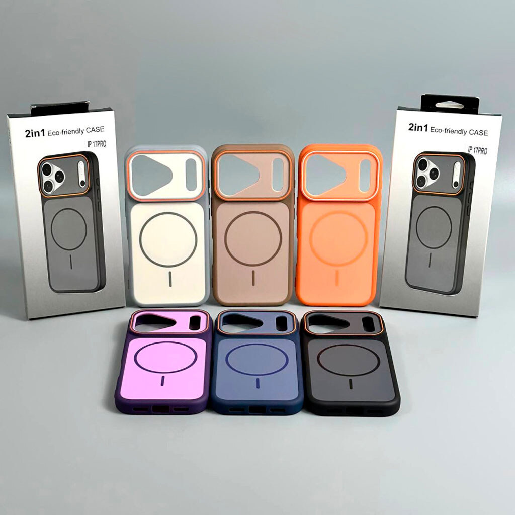 Чохол (накладка) Apple iPhone 16, Air Beats Matte Split Line, MagSafe, Коричневий - № 8 Чохол (накладка) Apple iPhone 16, Air Beats Matte Split Line, MagSafe, Коричневий - № 8