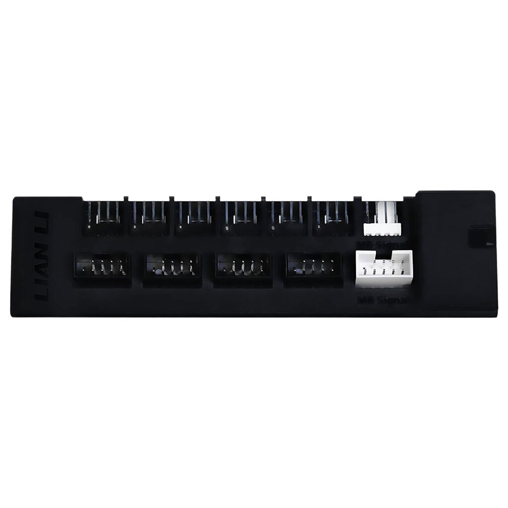 USB-хаб Lian Li Edge USB and Fan Hub, USB, Чорний - № 1 USB-хаб Lian Li Edge USB and Fan Hub, USB, Чорний - № 1