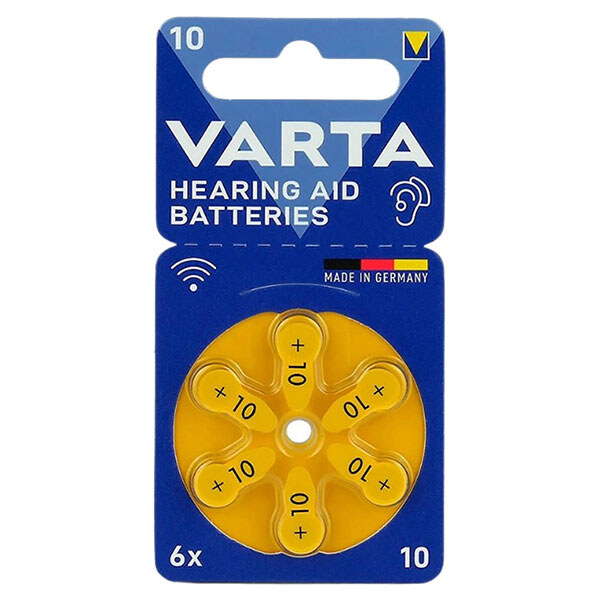 Батарейка Varta 10 PR70 - № 1 Батарейка Varta 10 PR70 - № 1
