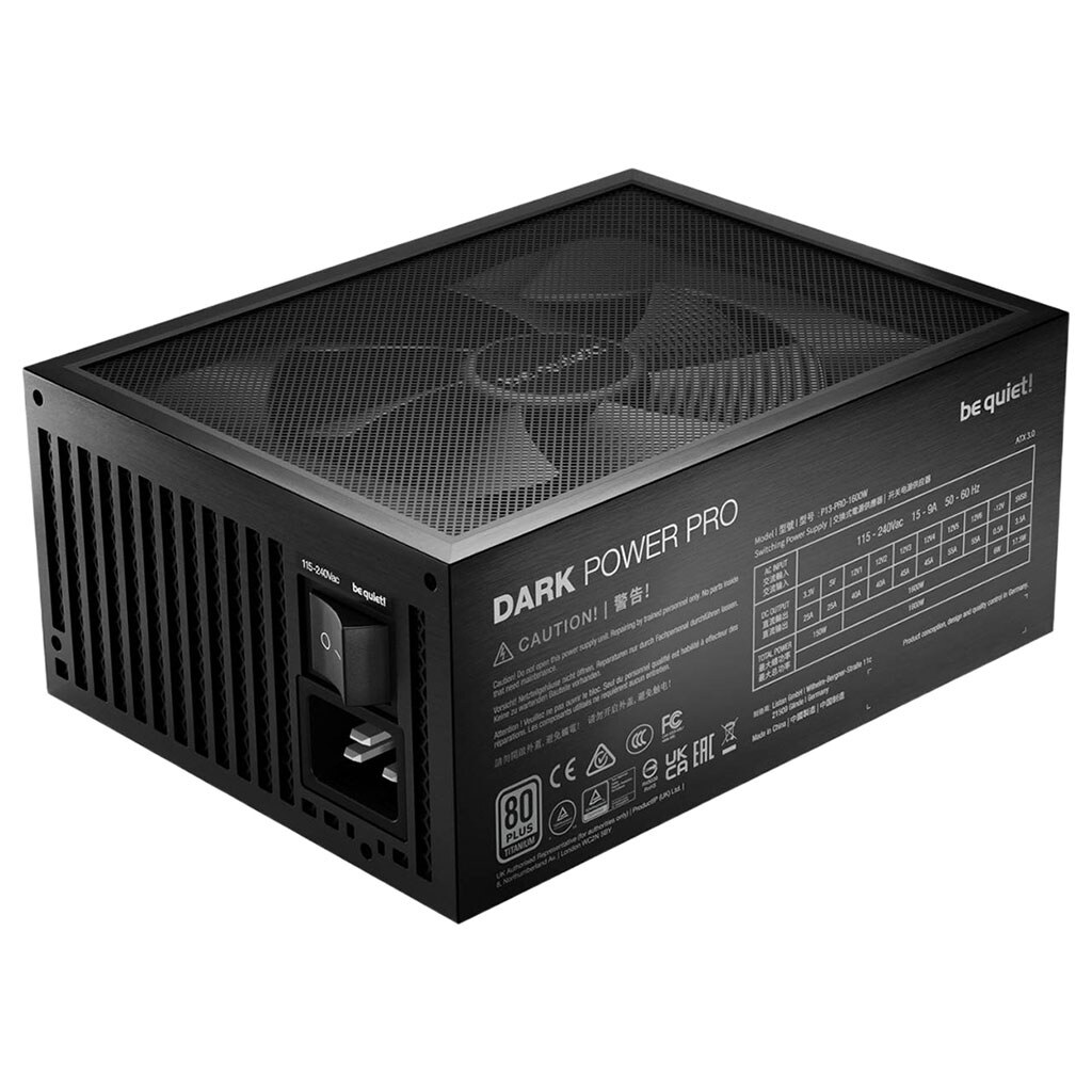 Блок живлення для корпусів be quiet! Dark Power Pro 13, Чорний - № 2 Блок живлення для корпусів be quiet! Dark Power Pro 13, Чорний - № 2