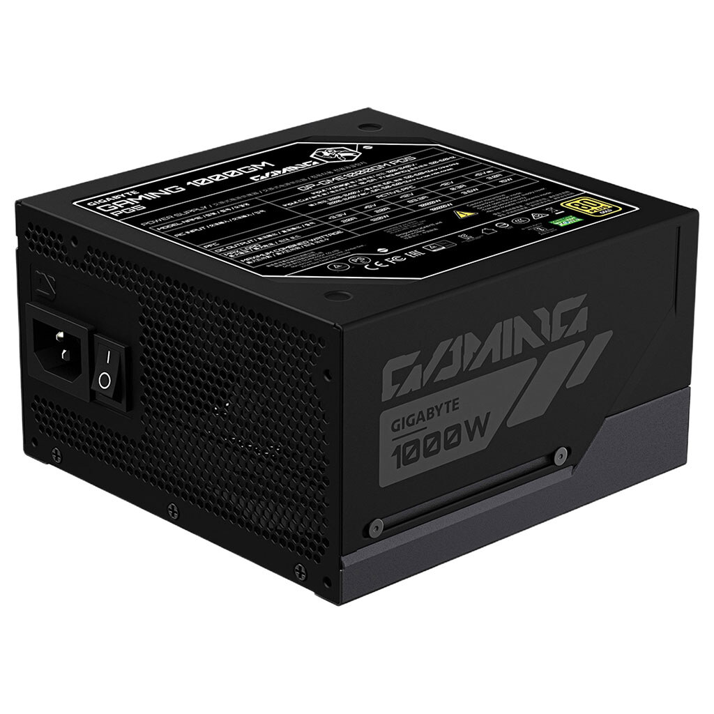 Блок живлення для корпусів Gigabyte Gaming 1000GM PG5, Чорний - № 3 Блок живлення для корпусів Gigabyte Gaming 1000GM PG5, Чорний - № 3