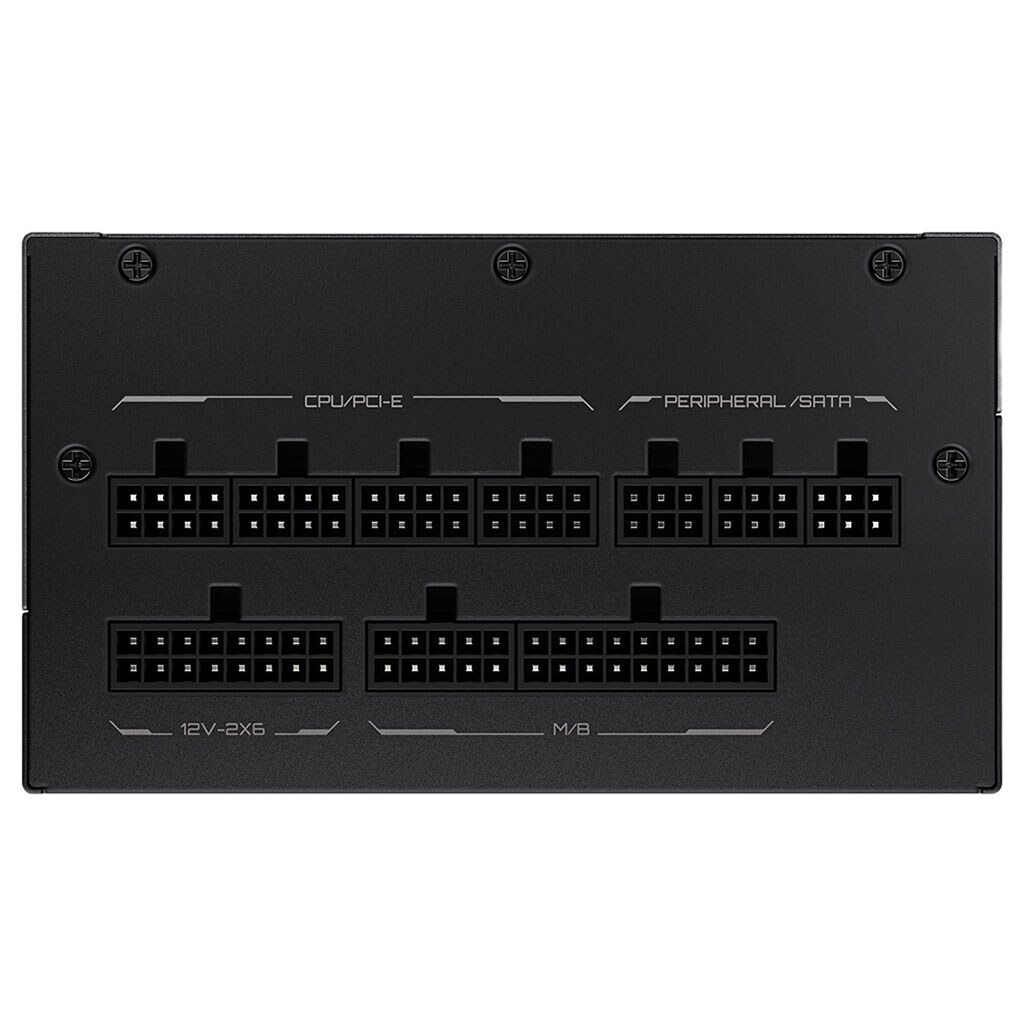 Блок живлення для корпусів Gigabyte Gaming 1000GM PG5, Чорний - № 4 Блок живлення для корпусів Gigabyte Gaming 1000GM PG5, Чорний - № 4