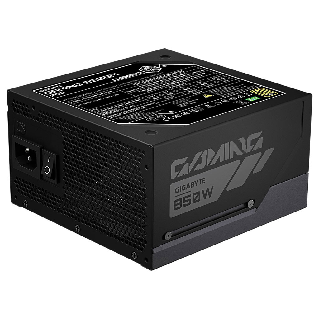 Блок живлення для корпусів Gigabyte Gaming 850GM PG5, Чорний - № 2 Блок живлення для корпусів Gigabyte Gaming 850GM PG5, Чорний - № 2