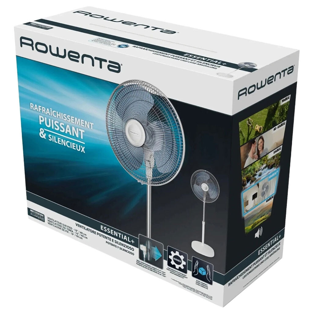 Вентилятор Rowenta Essential+ VU4410F2, Белый - № 9 Вентилятор Rowenta Essential+ VU4410F2, Белый - № 9