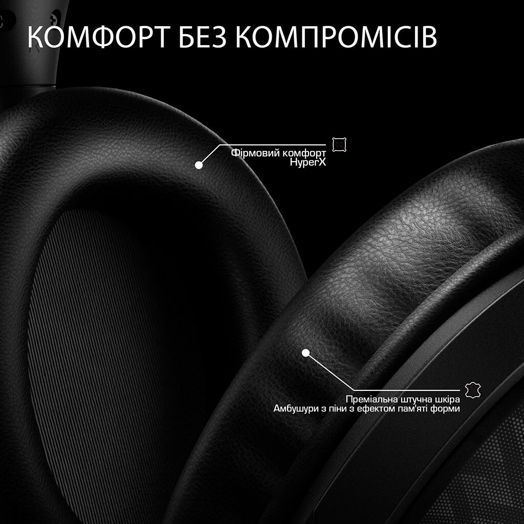 Навушники HyperX Cloud Stinger 3, З мікрофоном, Білий - № 12 Навушники HyperX Cloud Stinger 3, З мікрофоном, Білий - № 12