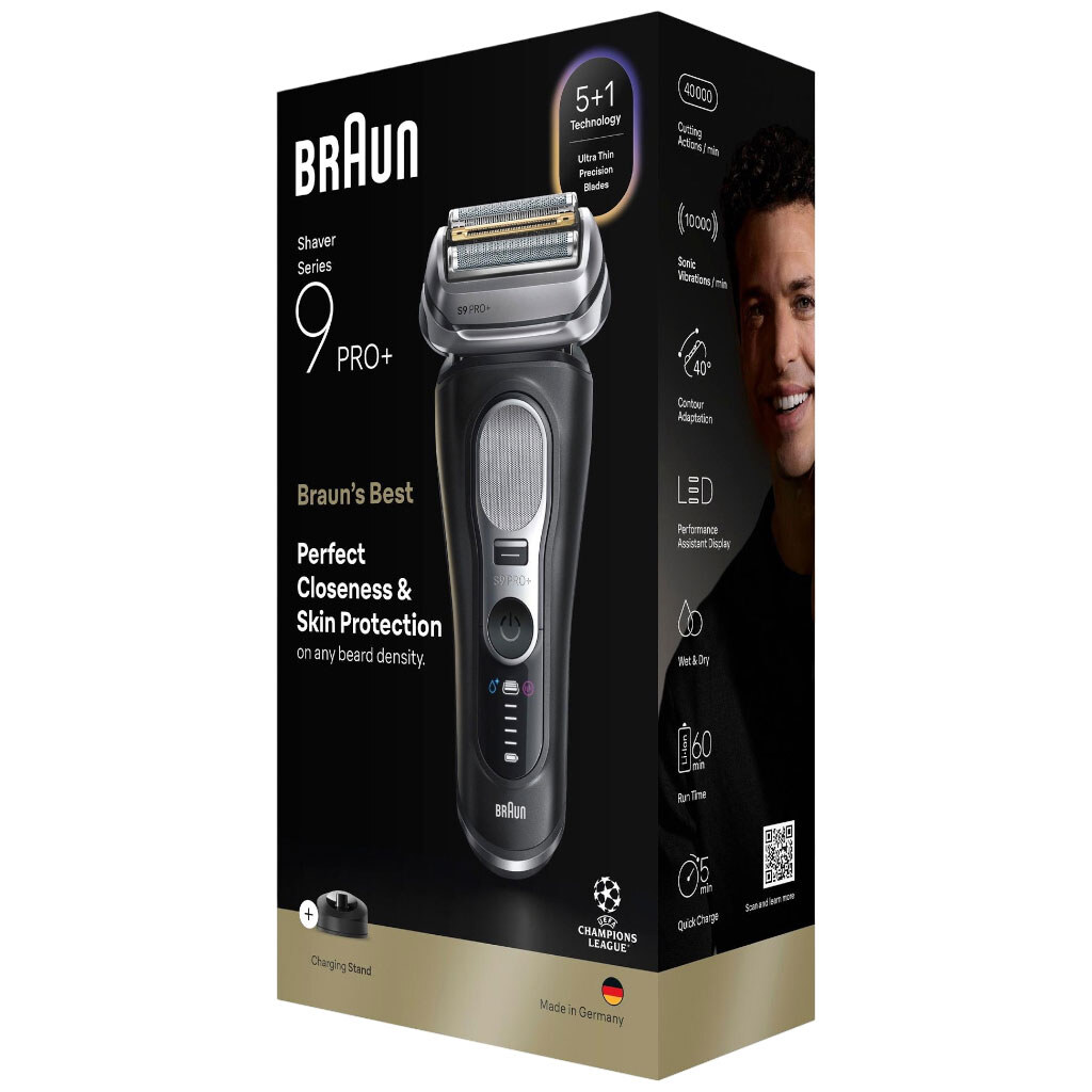 Электробритва Braun Series 9 PRO+ 9610s, Черный - № 2 Электробритва Braun Series 9 PRO+ 9610s, Черный - № 2