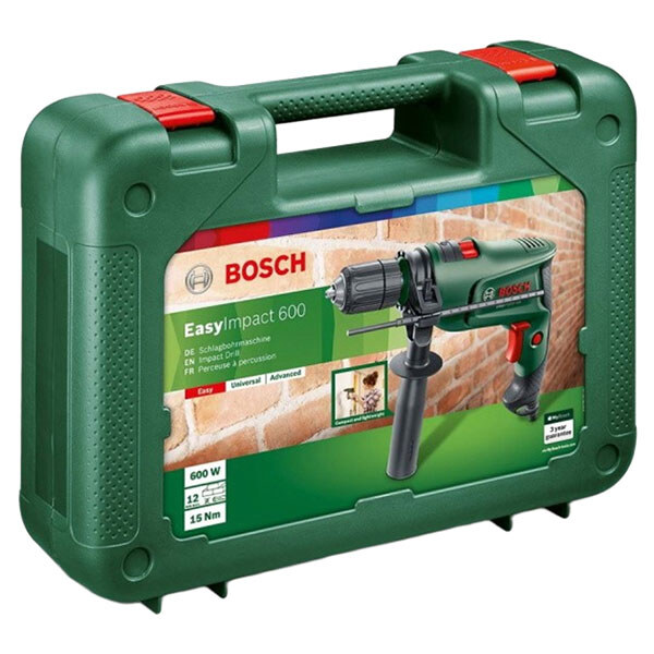 Електродриль Bosch EasyImpact 600, Зелений - № 2 Електродриль Bosch EasyImpact 600, Зелений - № 2