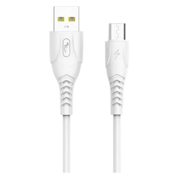 Кабель SkyDolphin S08V, MicroUSB, 1.0 м., Белый - № 1 Кабель SkyDolphin S08V, MicroUSB, 1.0 м., Белый - № 1