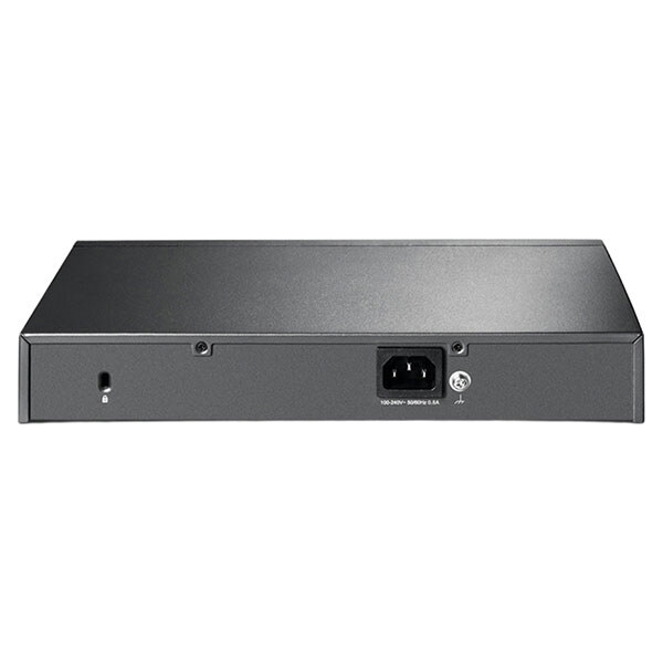 Коммутатор сетевой TP-Link TL-SX1008, Черный - № 4 Коммутатор сетевой TP-Link TL-SX1008, Черный - № 4