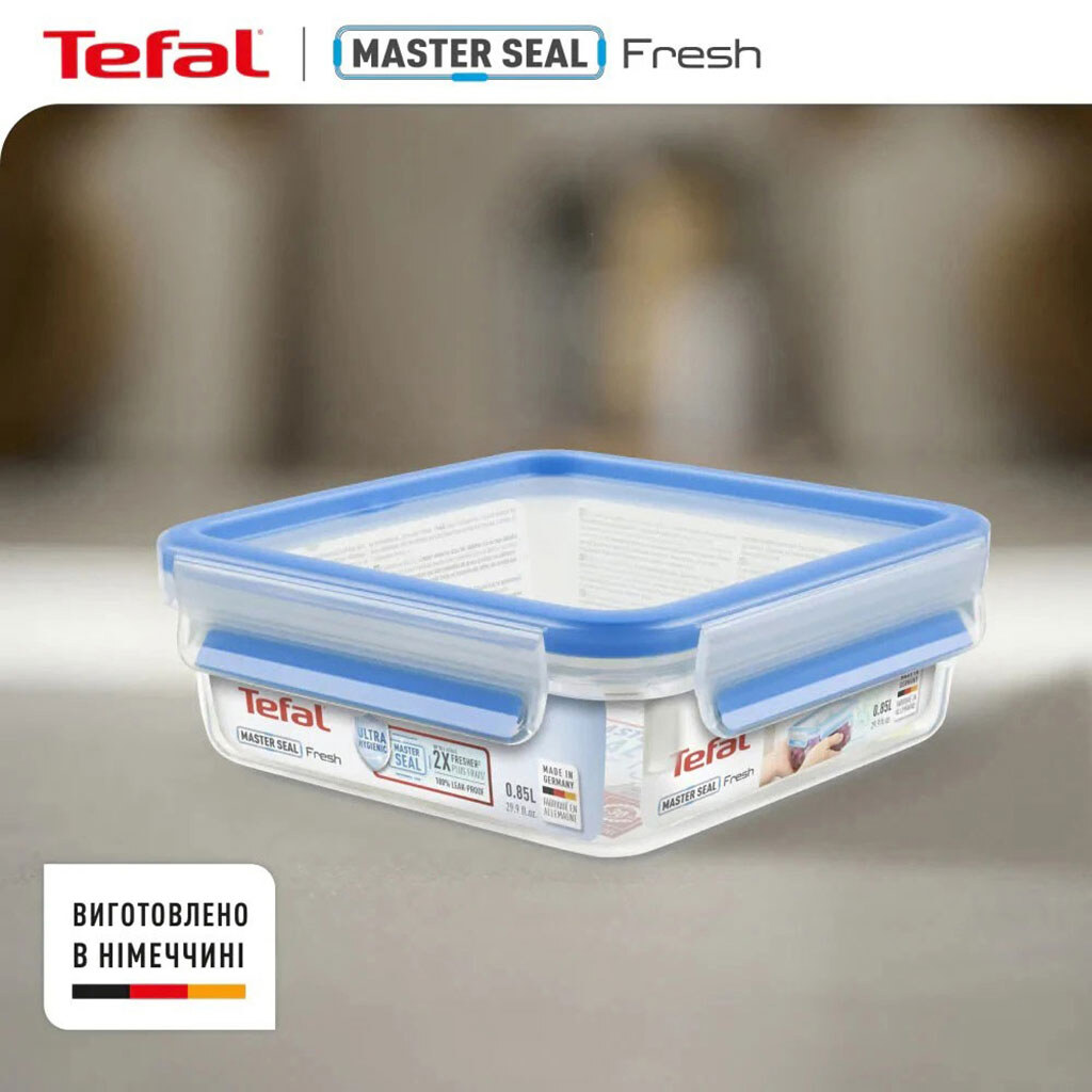 Контейнер Tefal Master Seal K3022112, Прозрачный - № 3 Контейнер Tefal Master Seal K3022112, Прозрачный - № 3