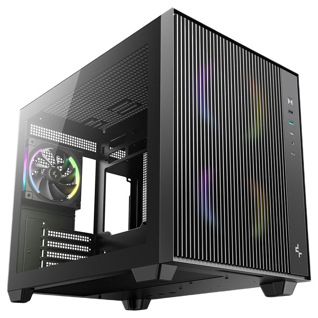 Корпус DeepCool CG330 Mesh 3F, Чорний - № 2 Корпус DeepCool CG330 Mesh 3F, Чорний - № 2