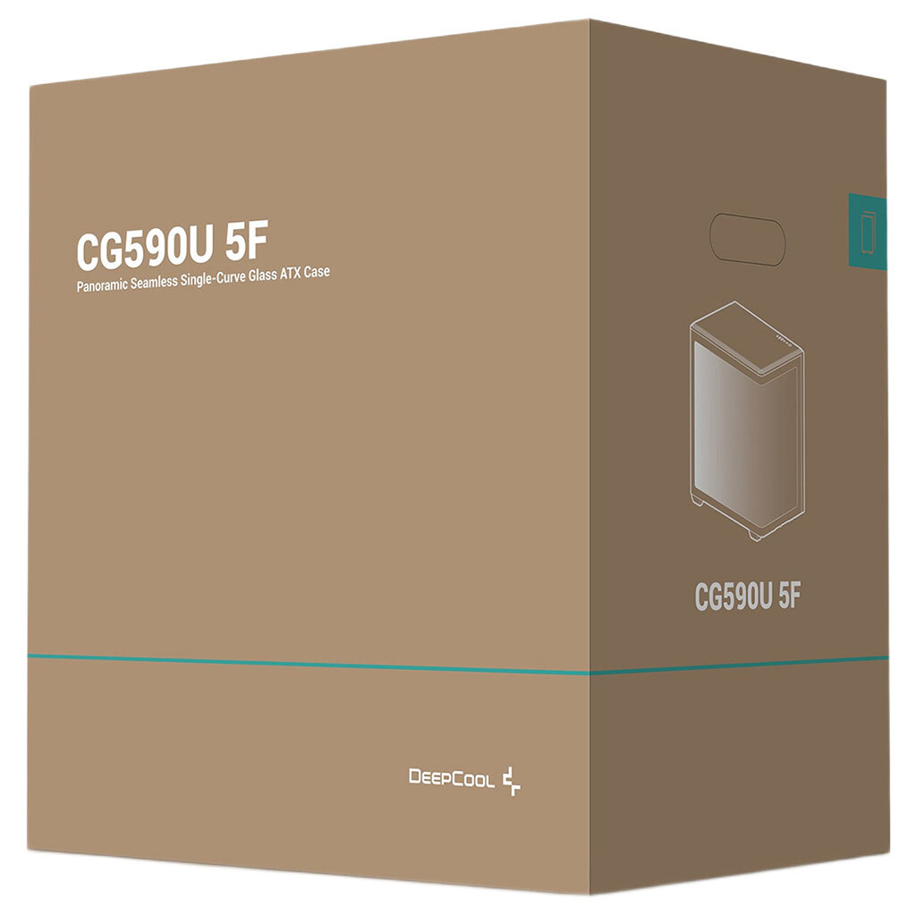 Корпус DeepCool CG590U 5F, Черный - № 9 Корпус DeepCool CG590U 5F, Черный - № 9