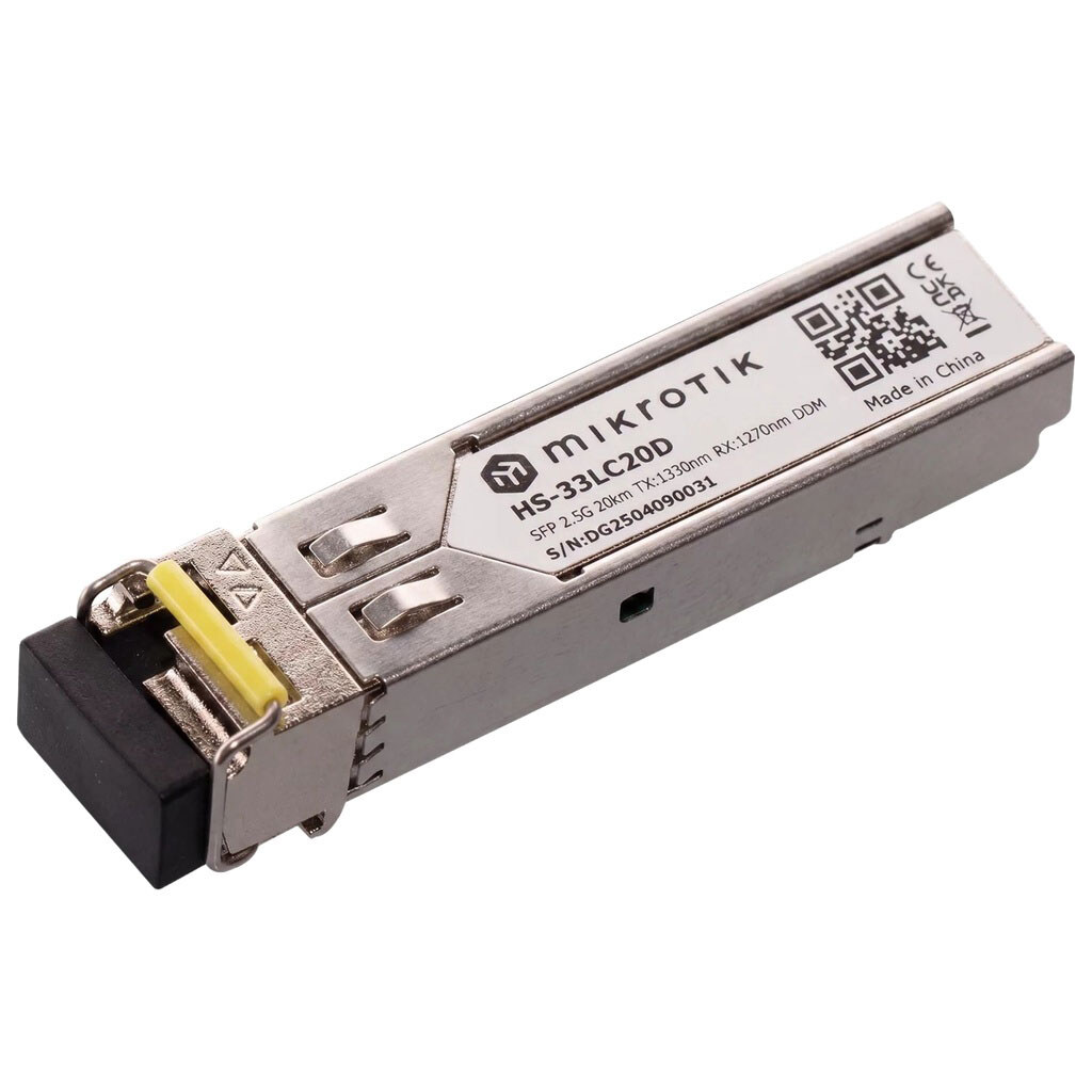 Модуль SFP Mikrotik HS-2733LC20D - № 2 Модуль SFP Mikrotik HS-2733LC20D - № 2