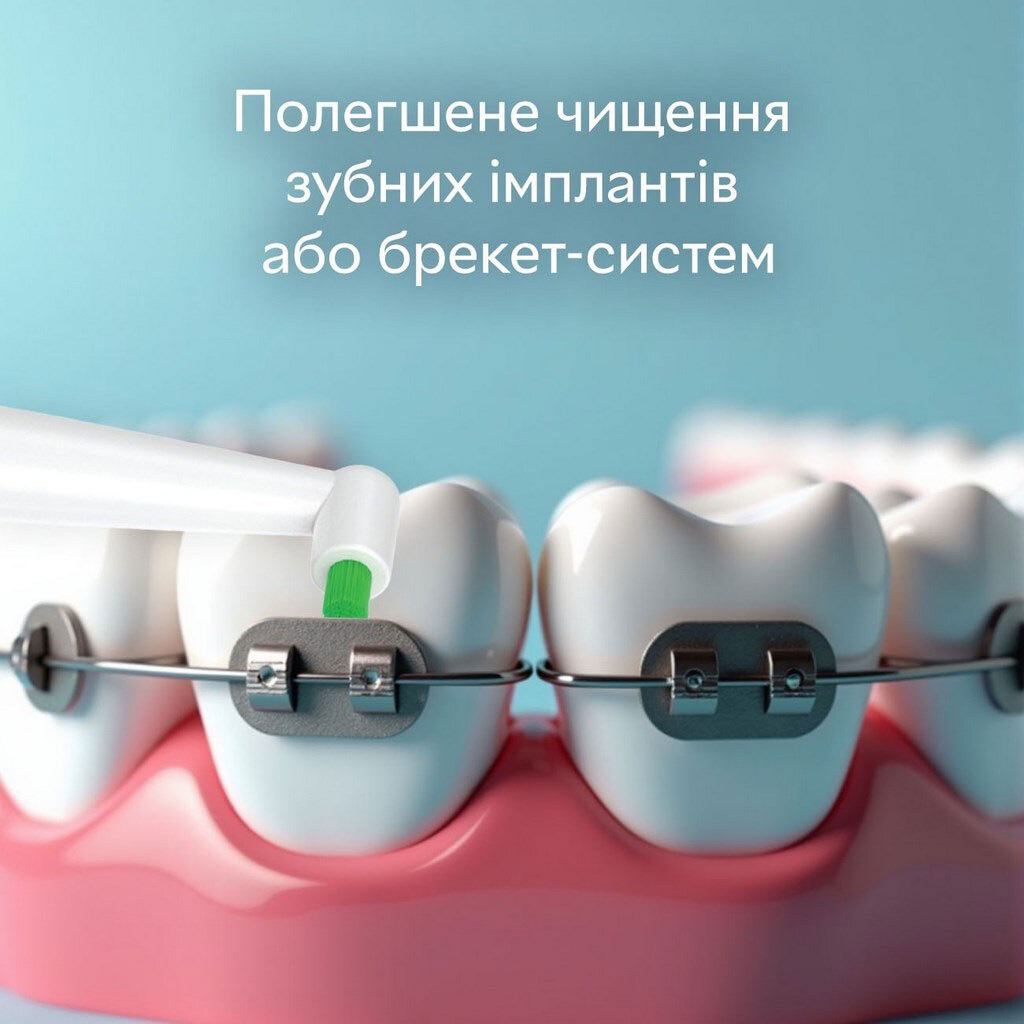 Насадки для зубной щетки Pecham Travel, Белый - № 5 Насадки для зубной щетки Pecham Travel, Белый - № 5