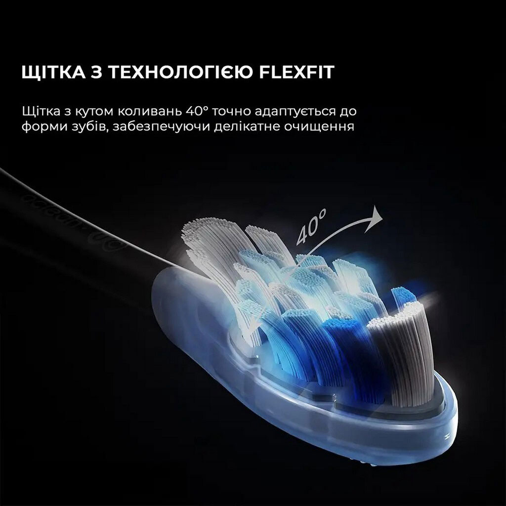 Электрическая зубная щетка Oclean X Ultra 20 Electric Toothbrush, Черный - № 5 Электрическая зубная щетка Oclean X Ultra 20 Electric Toothbrush, Черный - № 5