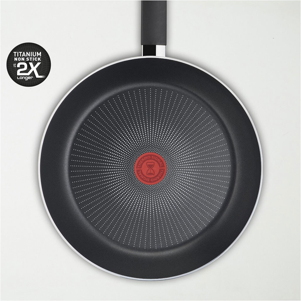 Сковорода Tefal Resist Essential C3940432, Чорний - № 8 Сковорода Tefal Resist Essential C3940432, Чорний - № 8