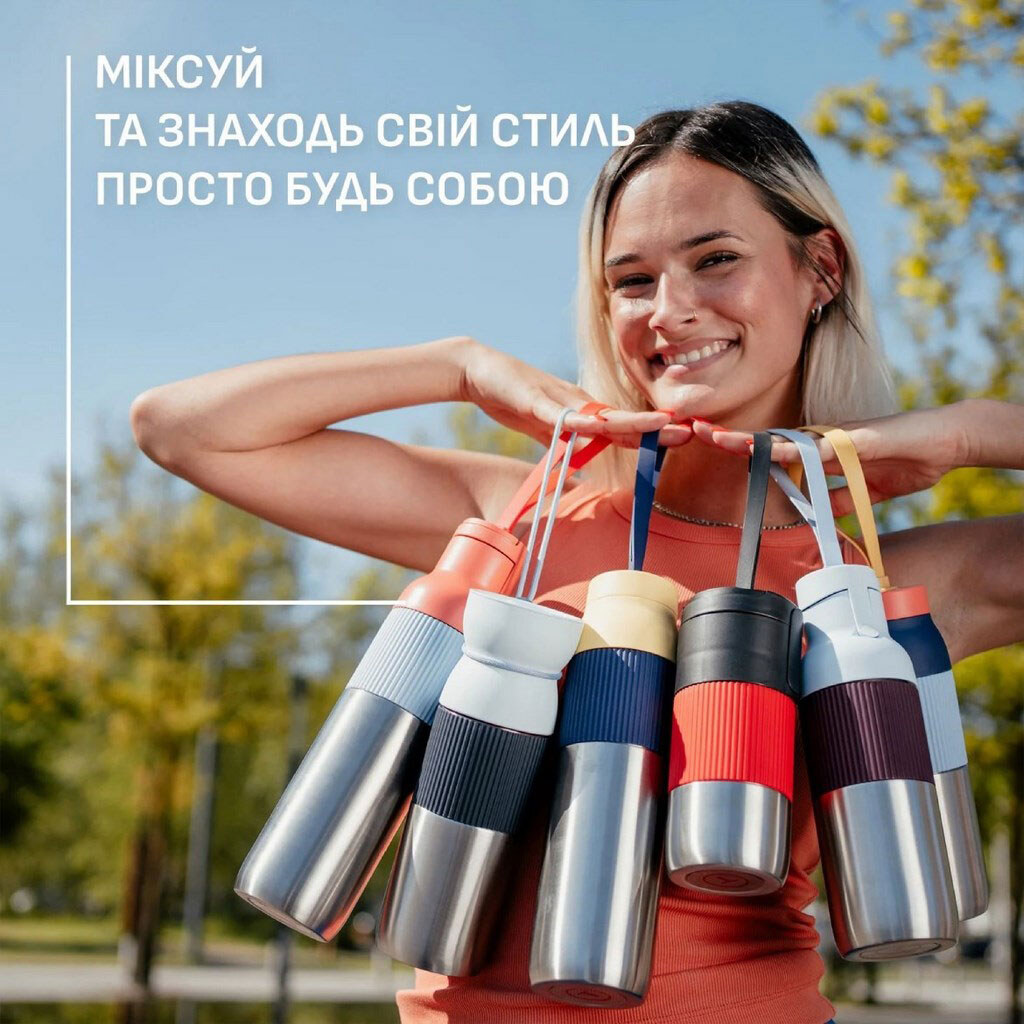 Термопляшка Tefal beYou Twist Bottle, Синій - № 4 Термопляшка Tefal beYou Twist Bottle, Синій - № 4