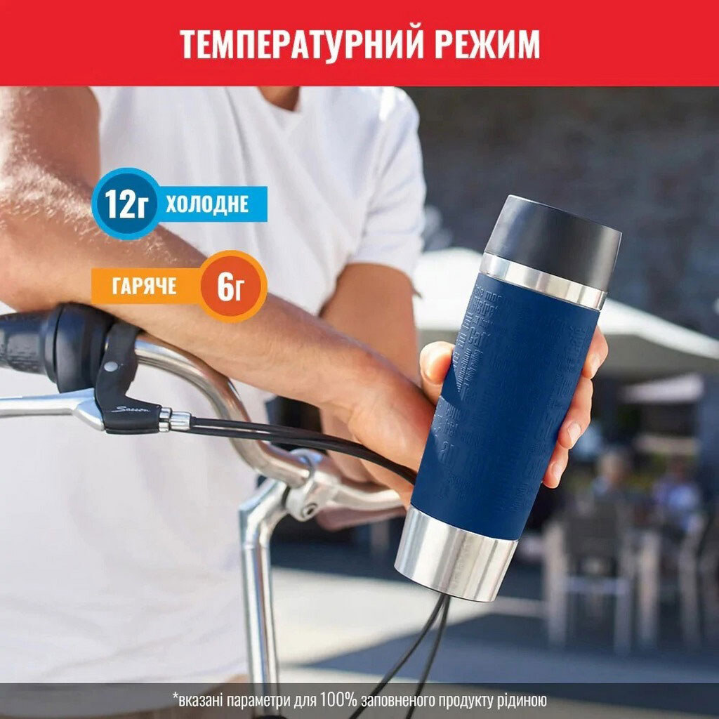 Термочашка Tefal Travel Mug Classic, Синий - № 2 Термочашка Tefal Travel Mug Classic, Синий - № 2