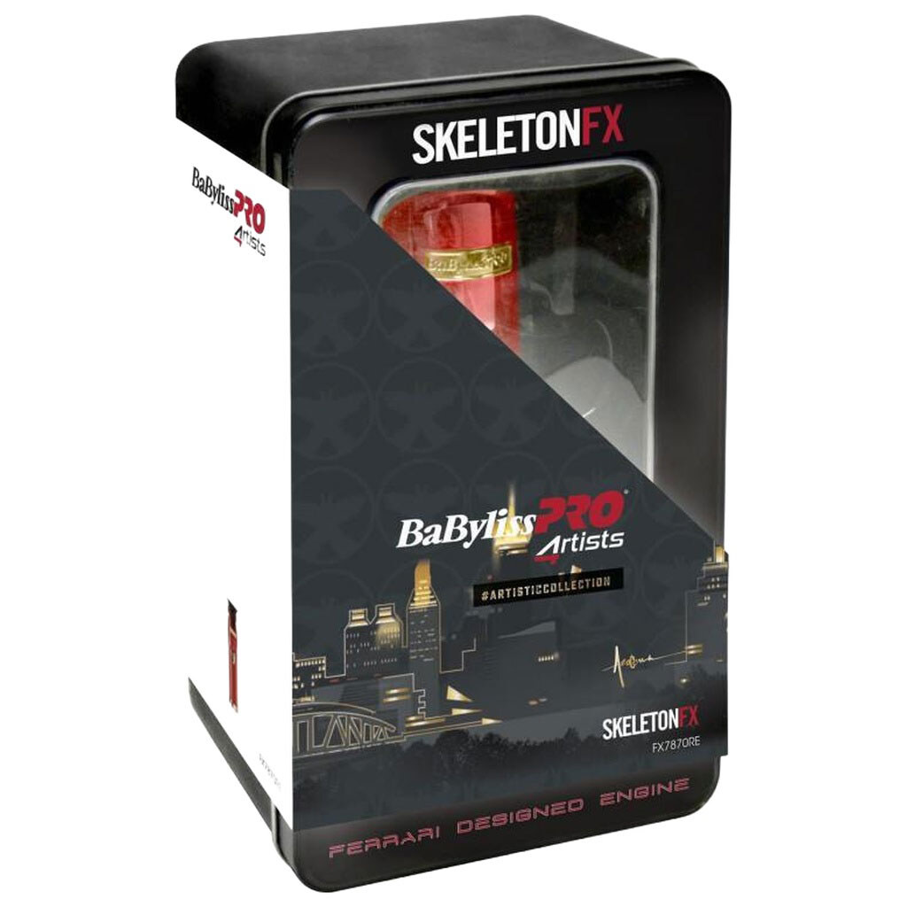 Тример Babyliss Pro FX7870RE Skeleton FX Red, Червоний - № 2 Тример Babyliss Pro FX7870RE Skeleton FX Red, Червоний - № 2