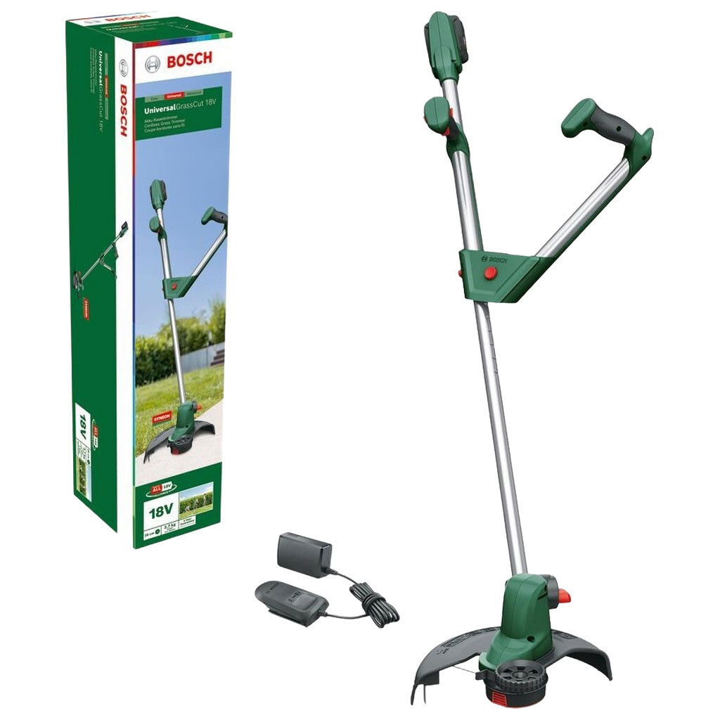 Тример Bosch UniversalGrassCut 18V-260, Зелений - № 2 Тример Bosch UniversalGrassCut 18V-260, Зелений - № 2