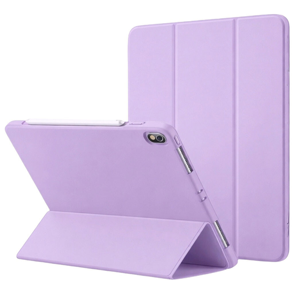 Чехол (книжка) Apple iPad Air 11 2026, BeCover Tri Fold Soft TPU, Фиолетовый - № 2 Чехол (книжка) Apple iPad Air 11 2026, BeCover Tri Fold Soft TPU, Фиолетовый - № 2