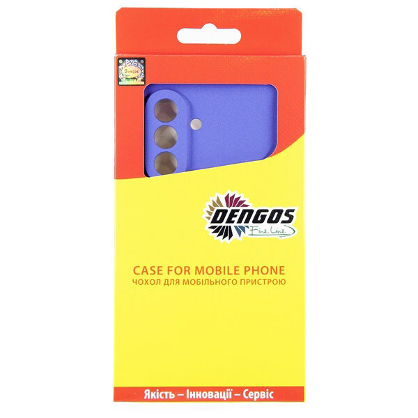 Чохол (накладка) Samsung A376 Galaxy А37 / Galaxy A37 5G, Dengos Carbon, Фіолетовий - № 3 Чохол (накладка) Samsung A376 Galaxy А37 / Galaxy A37 5G, Dengos Carbon, Фіолетовий - № 3