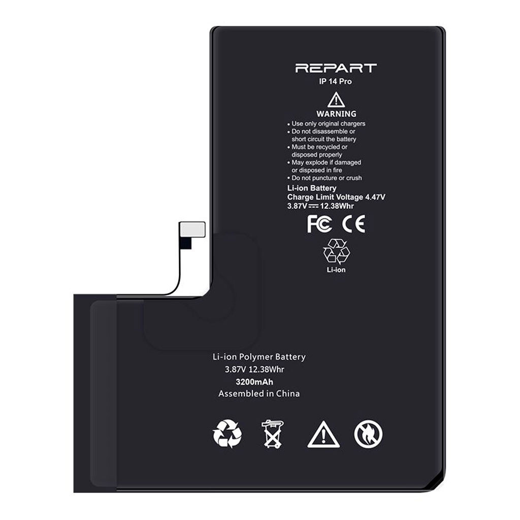 Аккумулятор Apple iPhone 14 Pro, REPART, High quality - № 2 Аккумулятор Apple iPhone 14 Pro, REPART, High quality - № 2